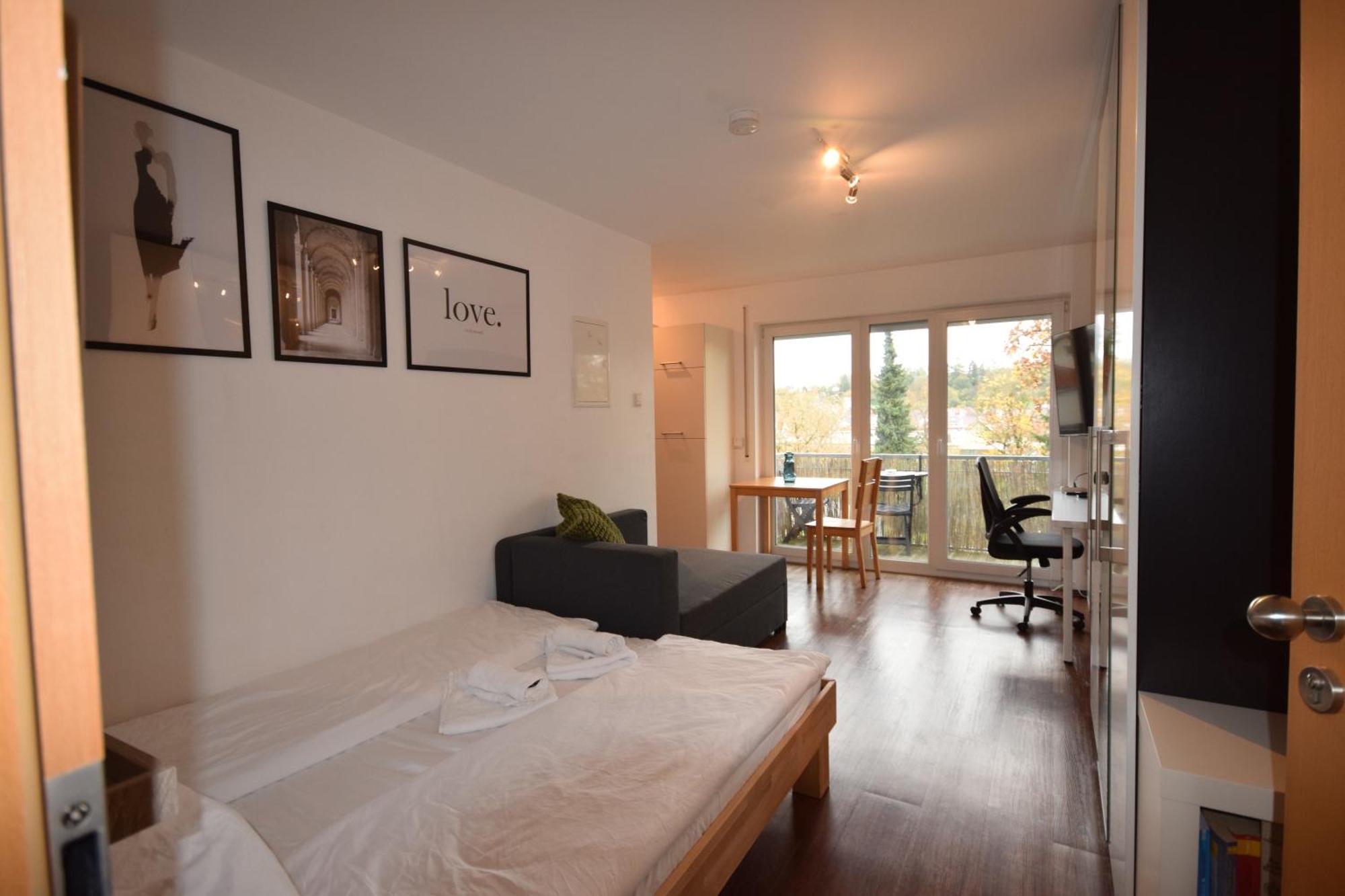 Nestwerk Komfort R23-12 - Balkon, Arbeitsplatz & Zentrumsnah Biberach an der Riß 外观 照片