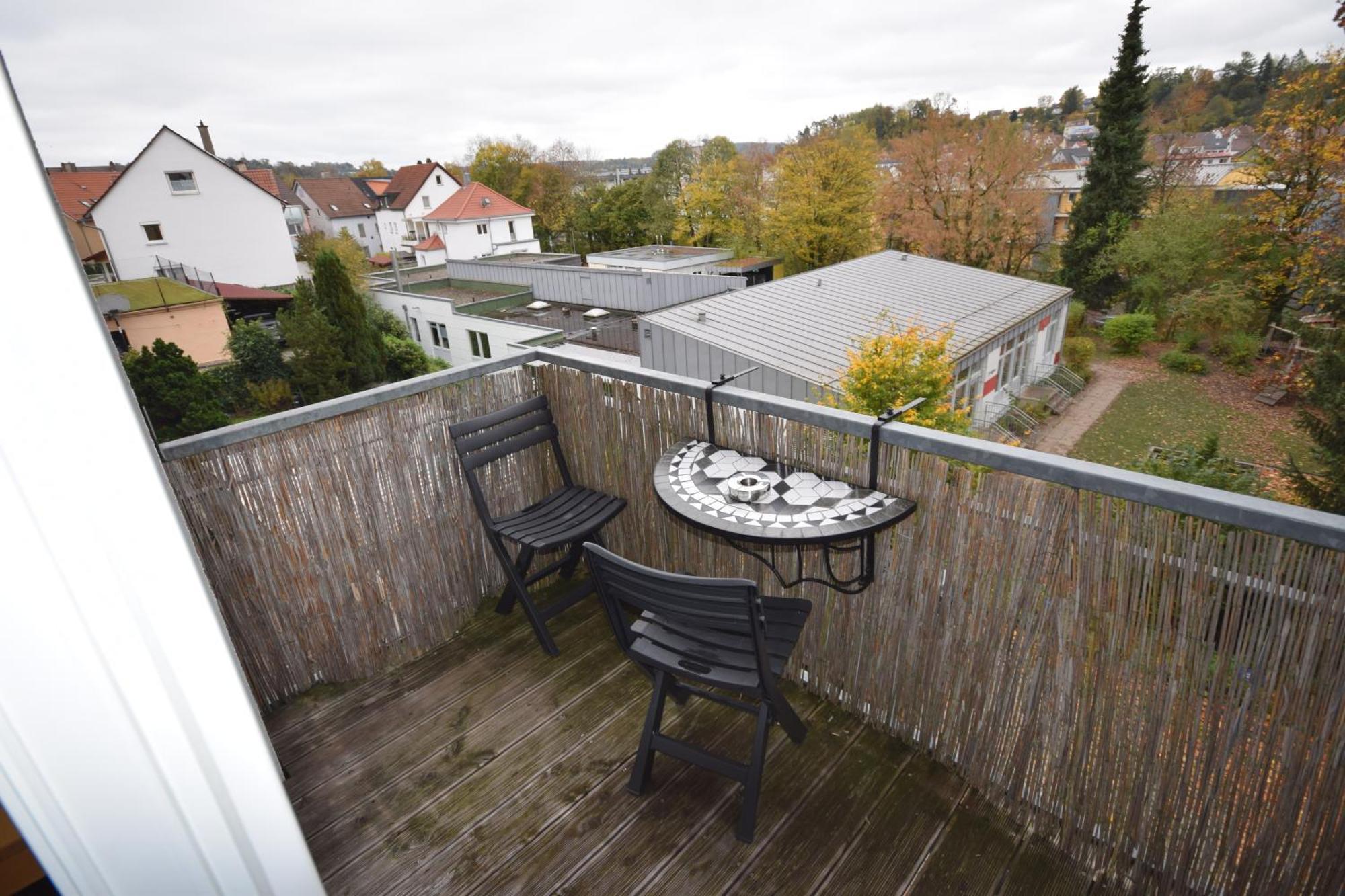 Nestwerk Komfort R23-12 - Balkon, Arbeitsplatz & Zentrumsnah Biberach an der Riß 外观 照片
